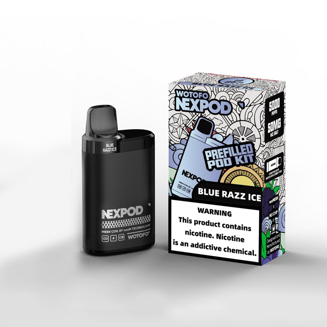 Wotofo Nexpod Kit 5000 puff - Blue Razz Ice