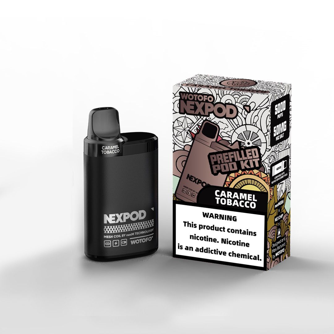 Wotofo Nexpod Kit 5000 puff - Caramel tobacco