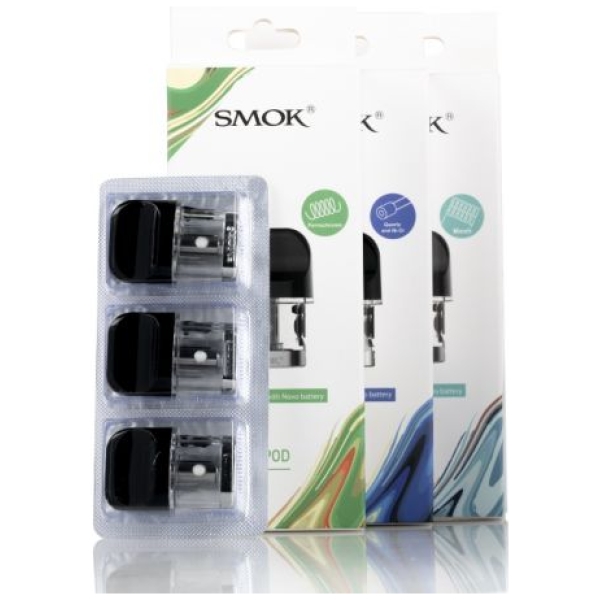 Cartuchos + Resistencias Smok Novo, Novo 2, Novo 3, Novo 2s
